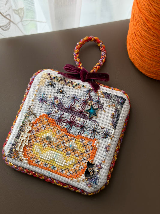 🎃Halloween Cross Stitch Kit – Beginner Friendly