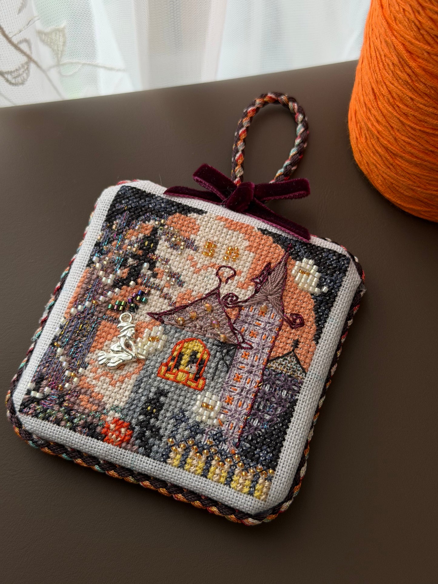 🎃 Spooky Halloween Embroidery Kit | Create Your Own Magical Halloween Decoration ✨