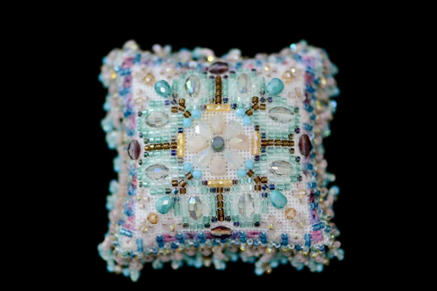 Blue Heart Flower-MINI