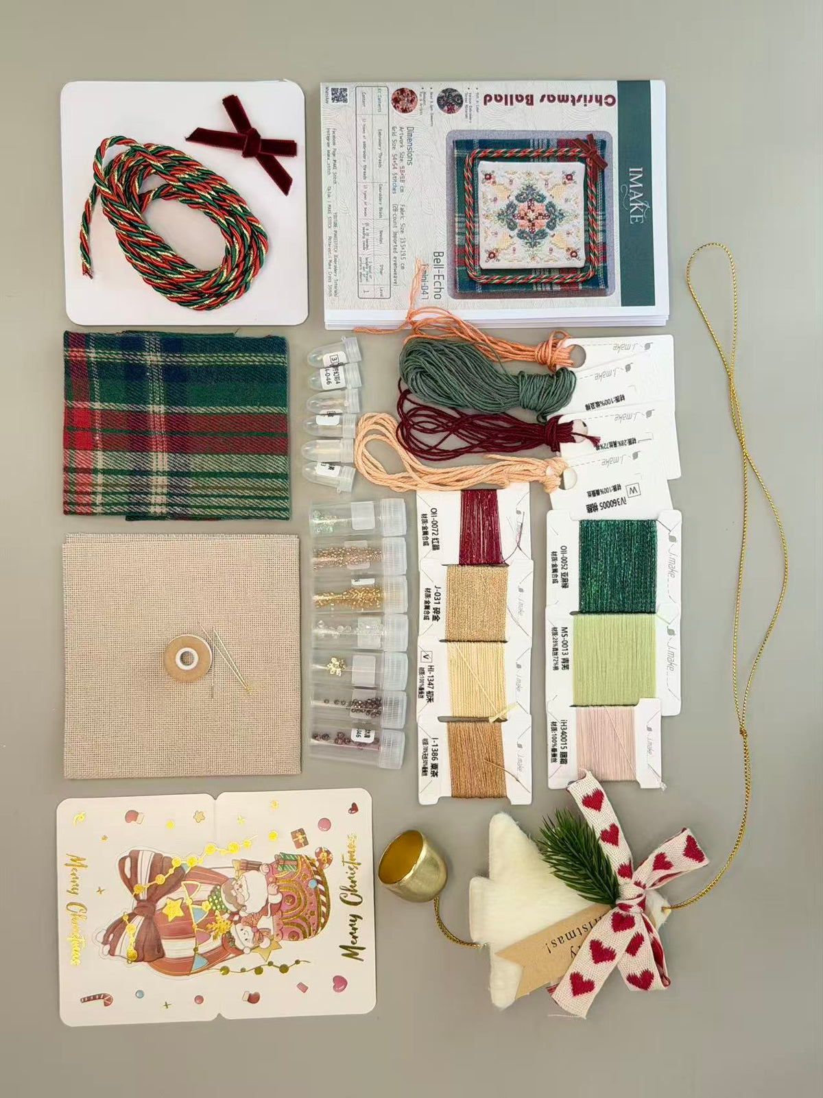 Beginner Christmas Cross Stitch Kit – Bellora Mini