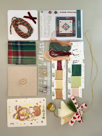 Beginner Christmas Cross Stitch Kit – Bellora Mini