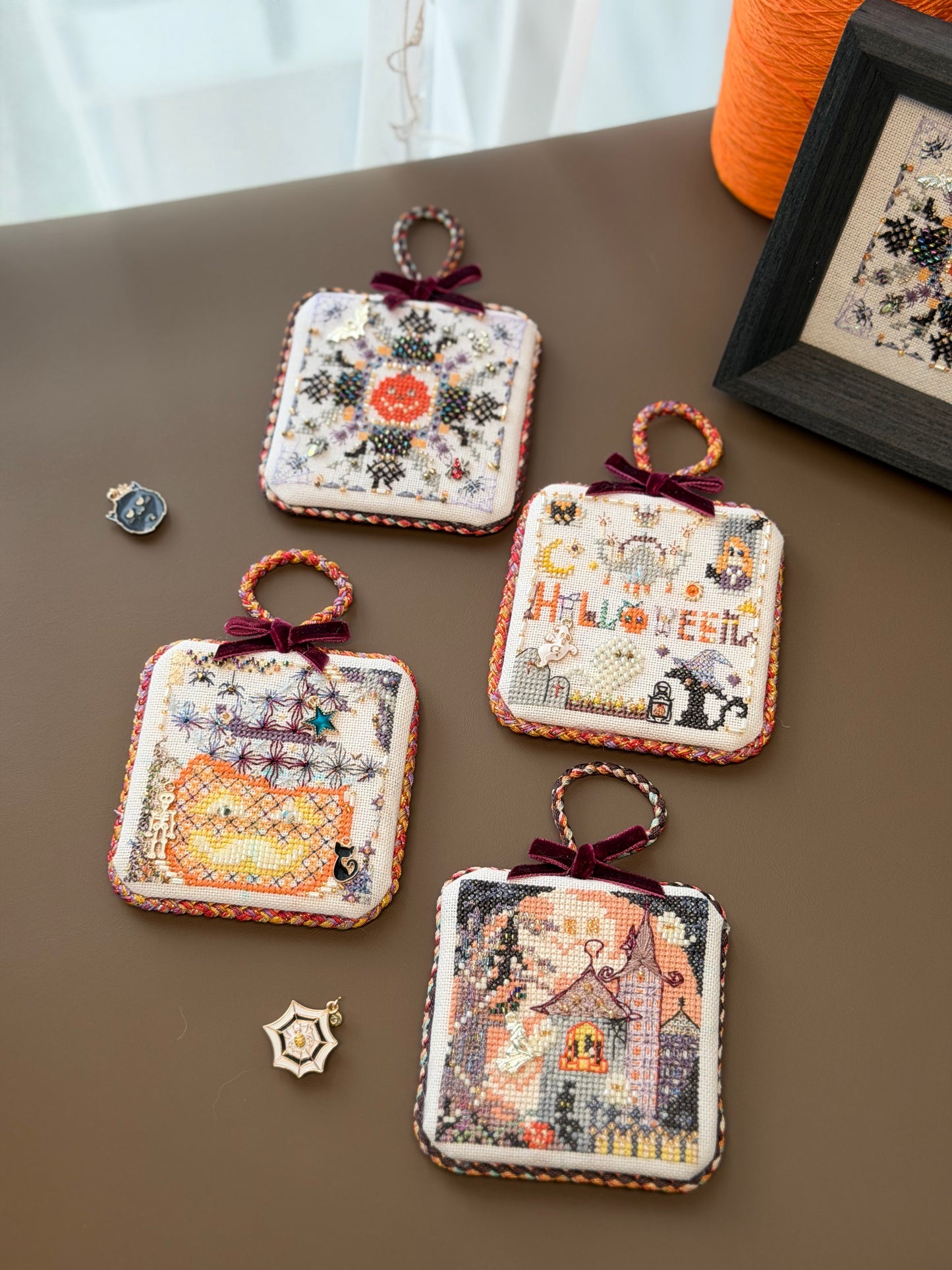 Spooky Halloween Embroidery Kit | Create Your Own Magical Halloween Decoration