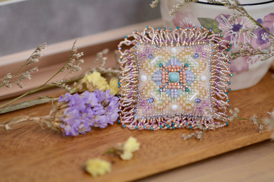 Golden Lily Pincushion