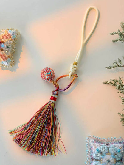 Cross Stitch Tassel Ornament – Decorative Hanging Tassel for Embroidery Projects