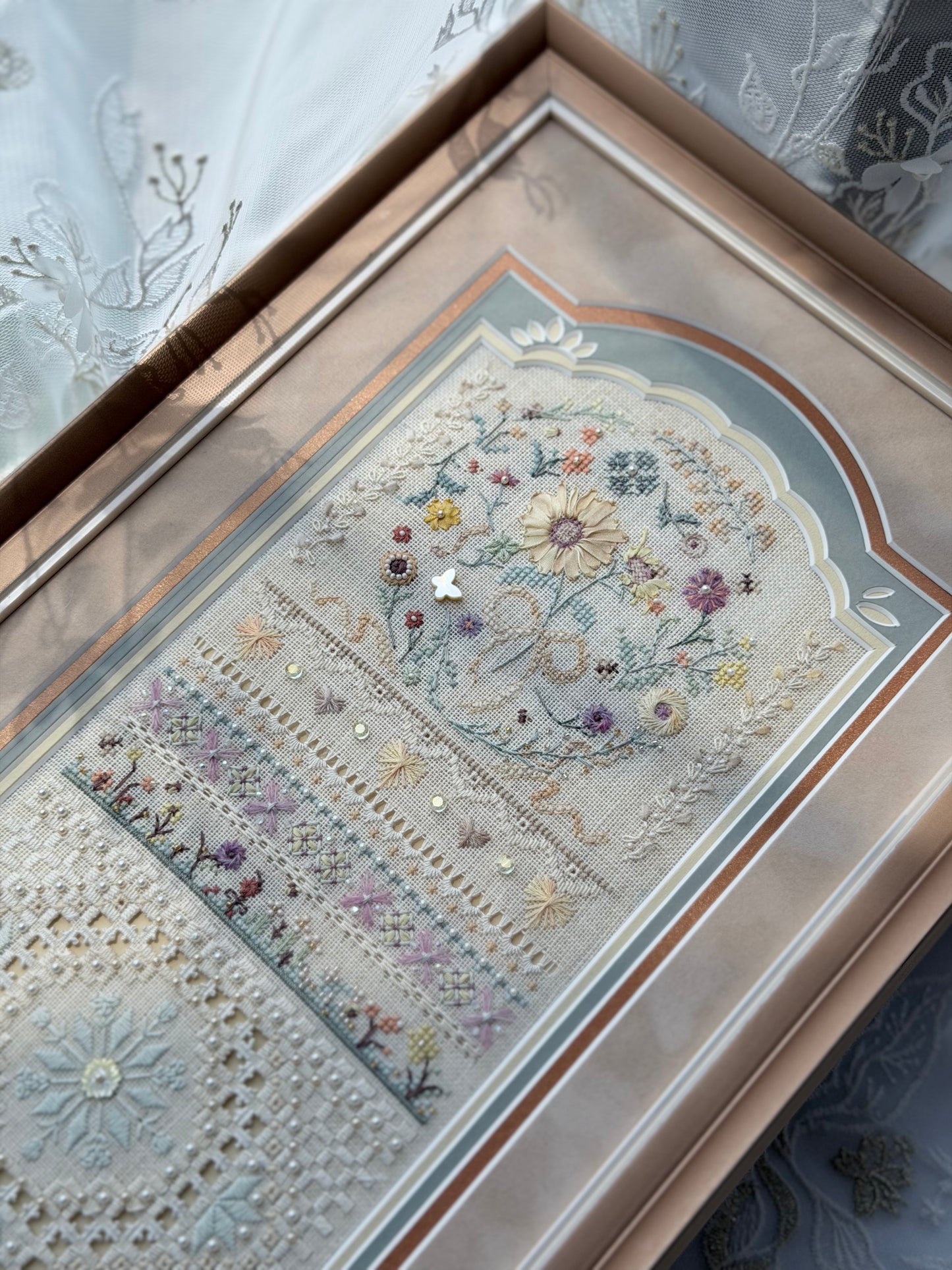 New Cross Stitch Kit with Soft Sunshine Design