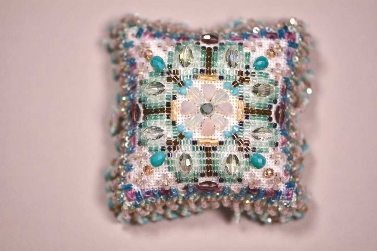 Blue Heart Flower-MINI