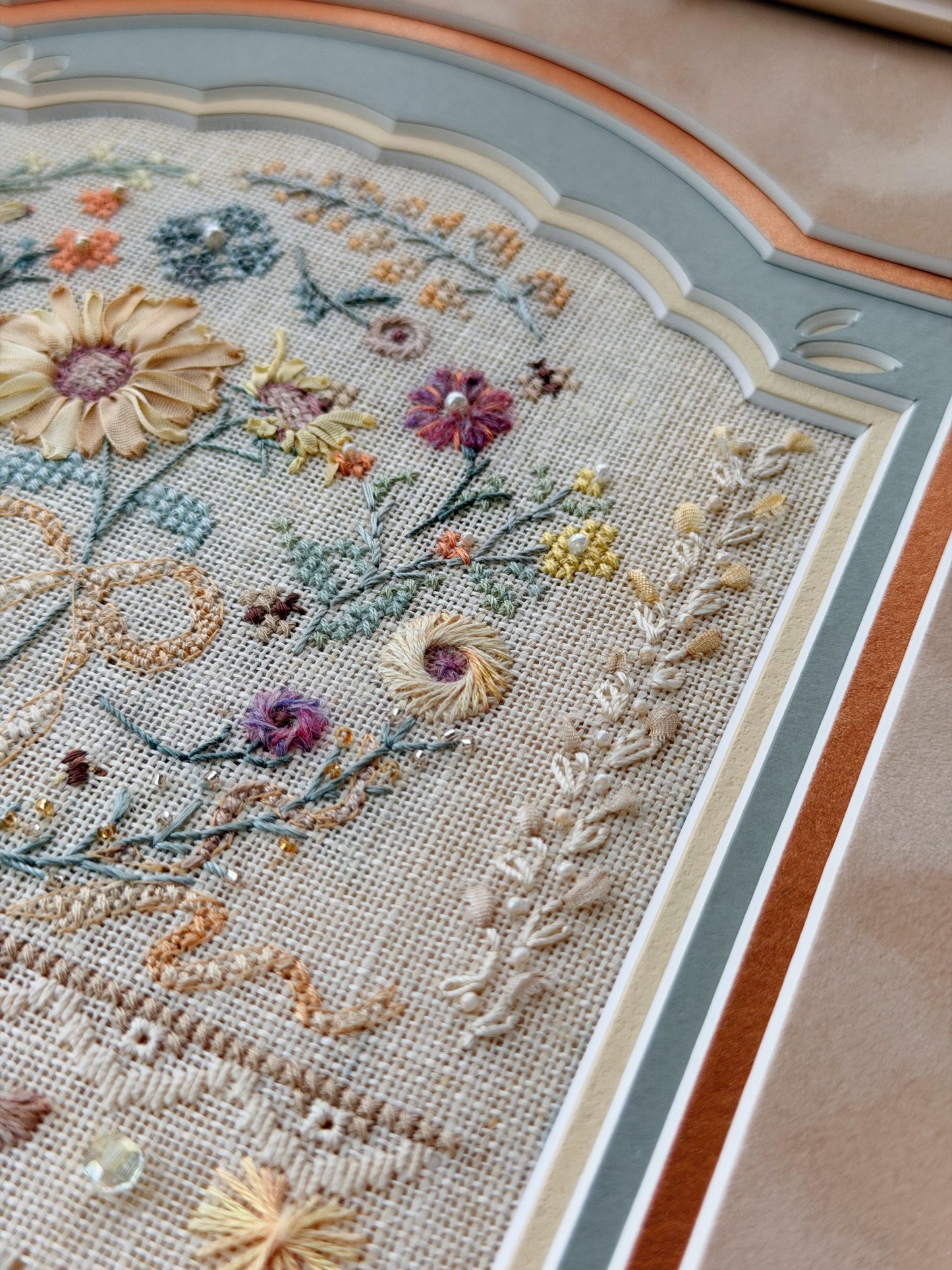 New Cross Stitch Kit with Soft Sunshine Design