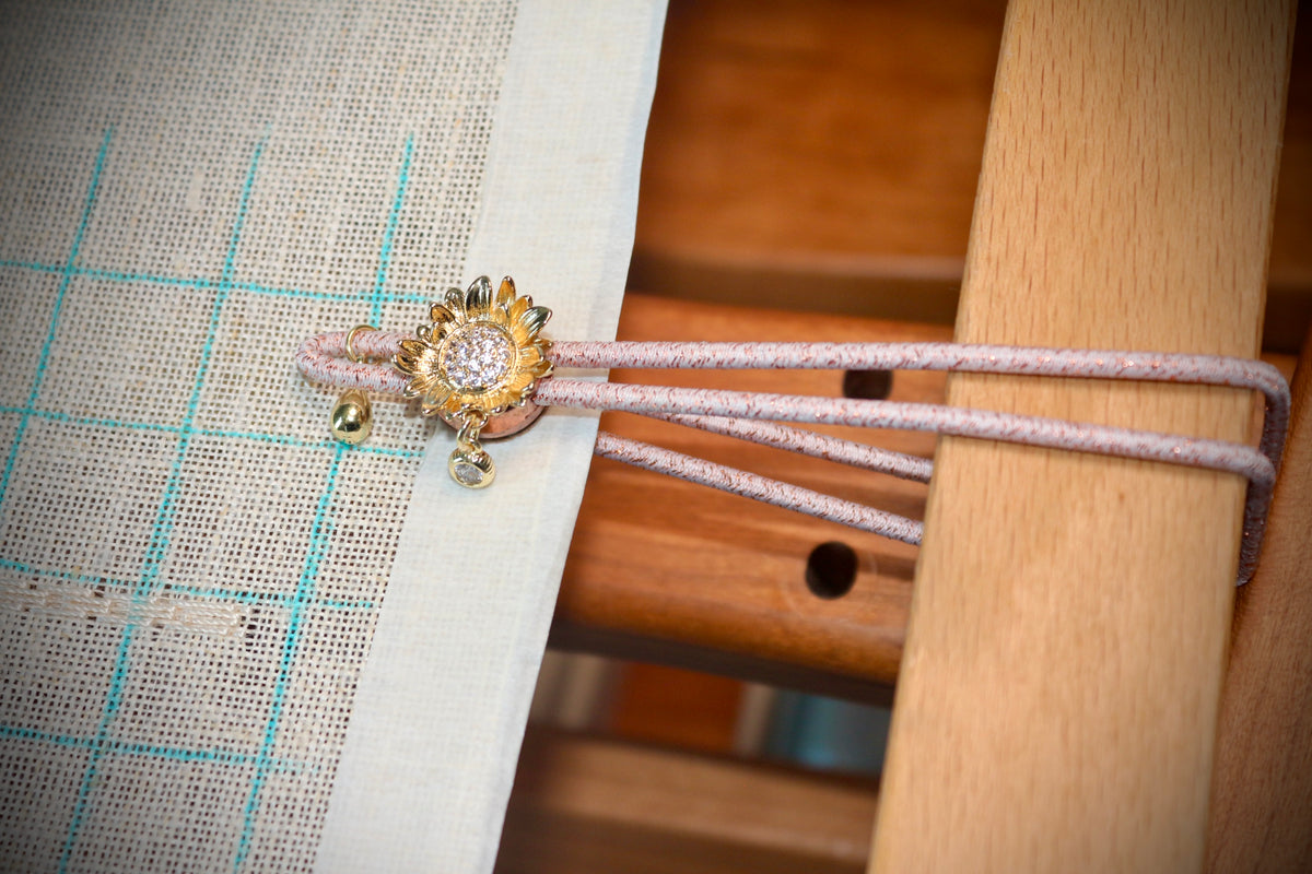MAKE Customized Bunny Needle Minder – Magnetic Accessory for Cross Stitch & Hand Sewing Crafts  Not sold separately