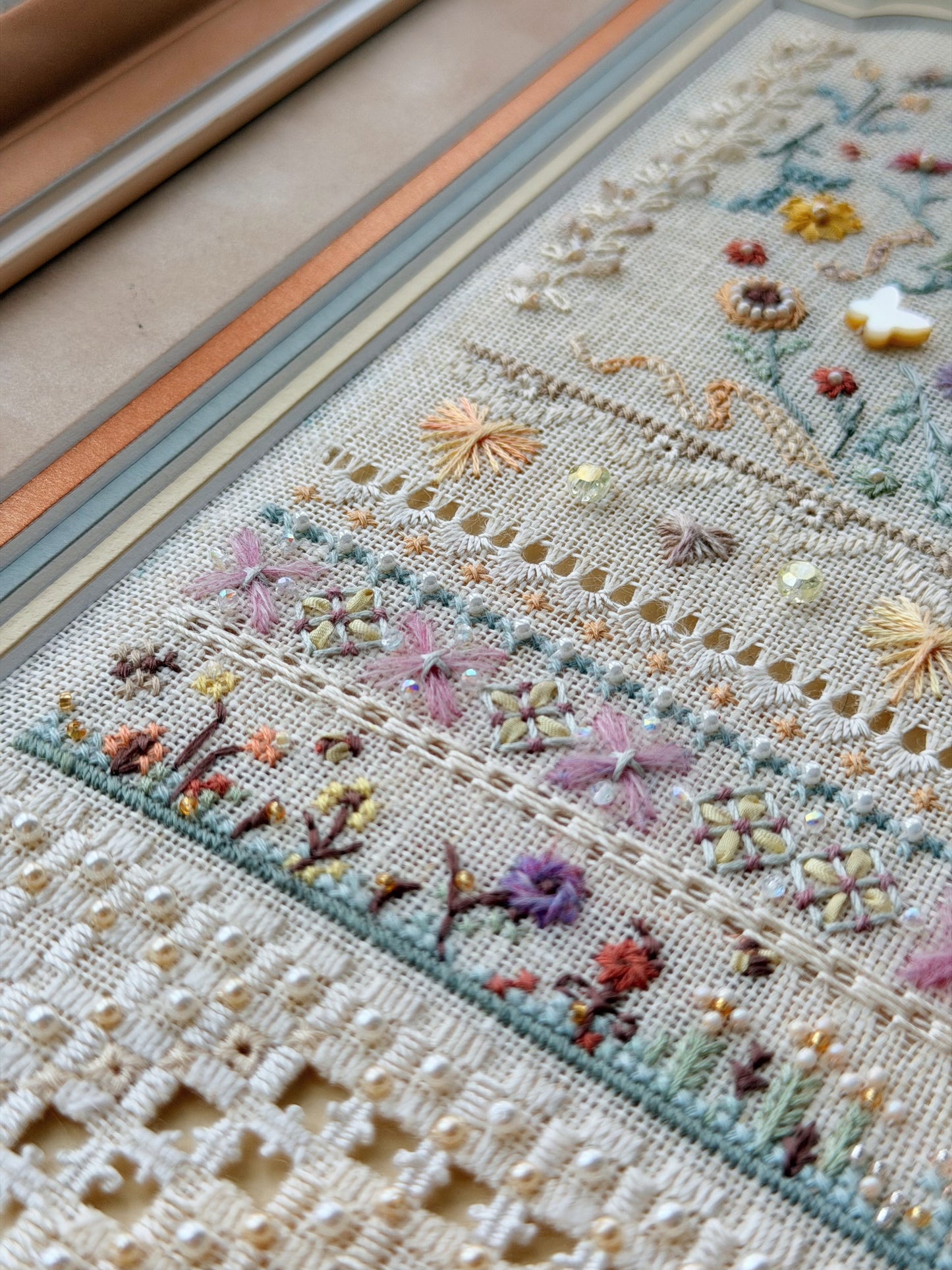 New Cross Stitch Kit with Soft Sunshine Design