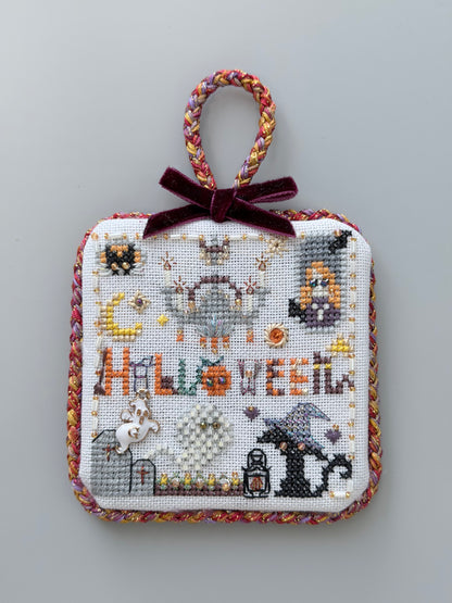 🎃 Spooky Halloween Embroidery Kit | Create Your Own Magical Halloween Decoration ✨