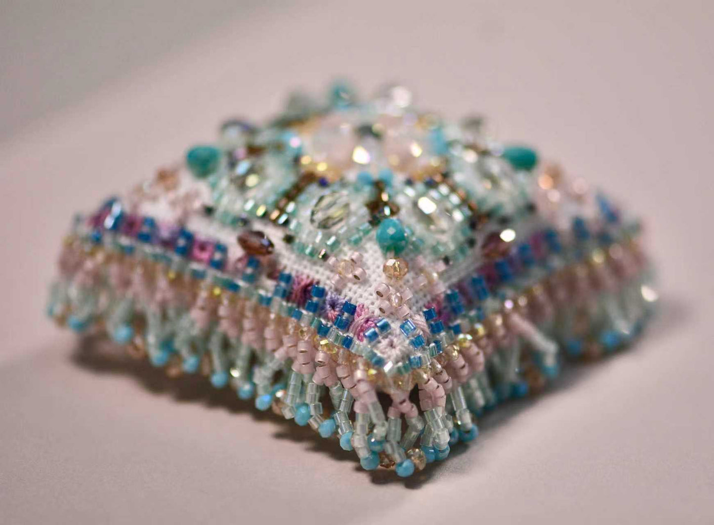 Blue Heart Flower-MINI
