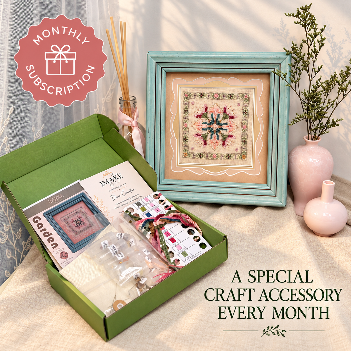 IMAKE Stitch Club Subscription Box - Monthly