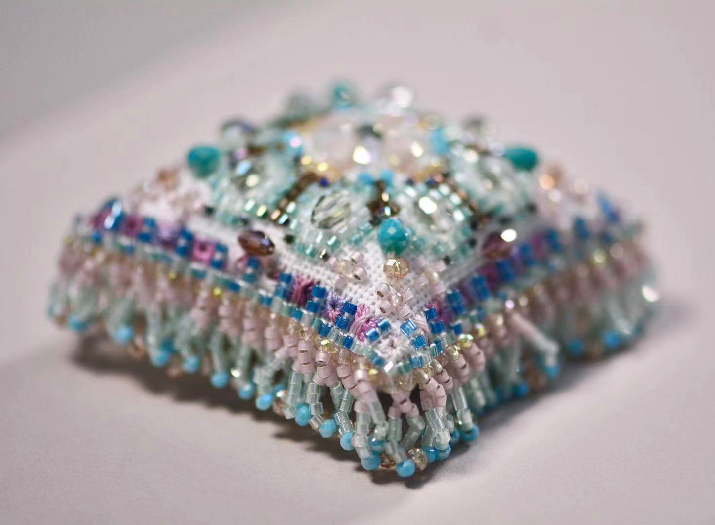 Blue Heart Flower-MINI