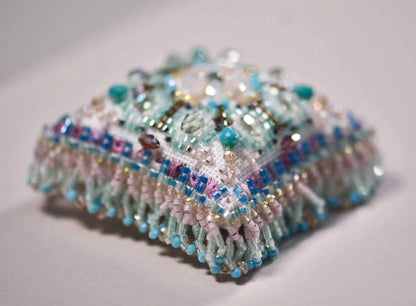 Blue Heart Flower-MINI