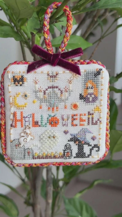 🎃Halloween Cross Stitch Kit – Beginner Friendly